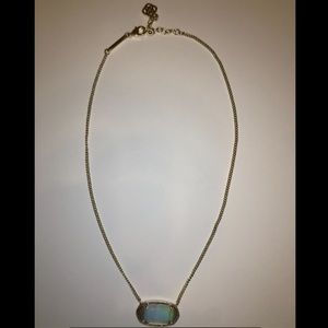 Clear Kendra Scott Pendant Necklace